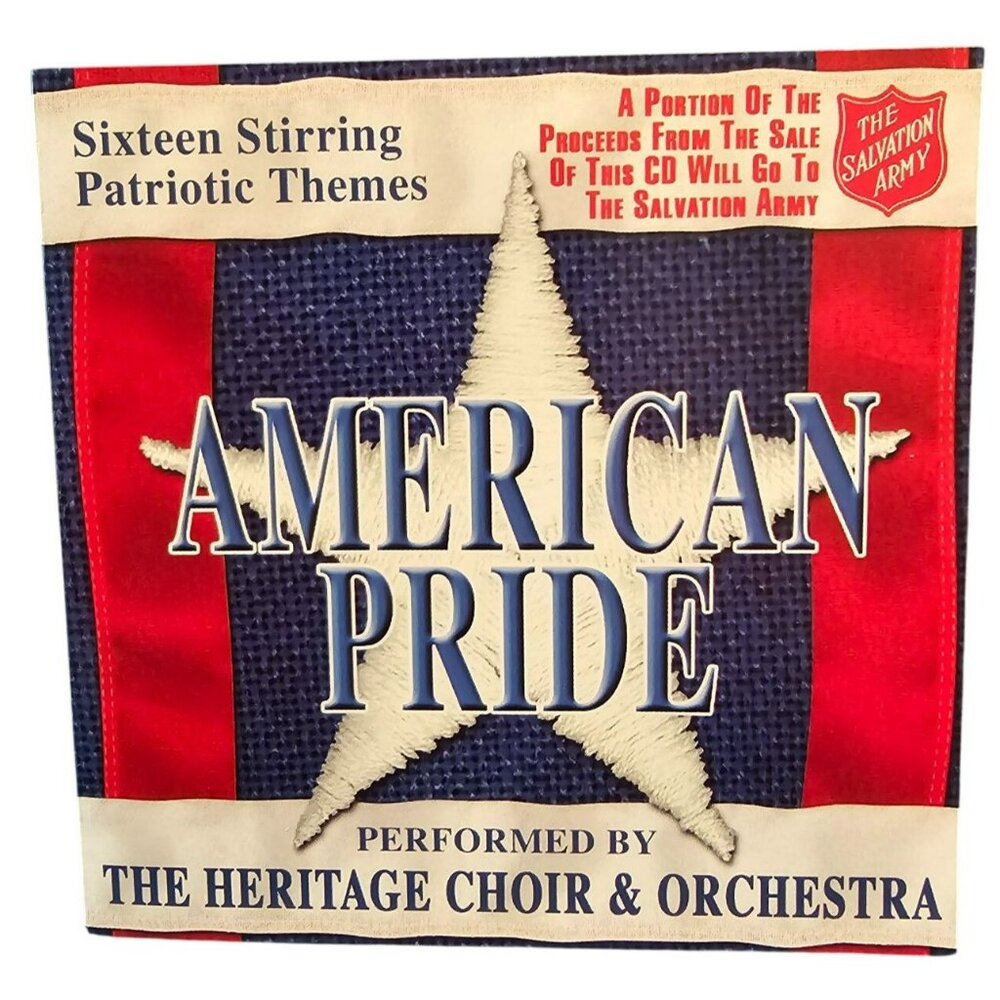 American Pride CD Songs By The Heritage Choir & Orchestra 2001 37579cd